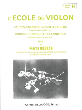 L’École du violon. Volume 14 